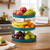 Modern Blue 3 Tiered Storage Stand – Multi-Purpose Organizer