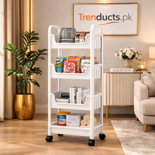 Multifunctional Multi-Layer Storage Rack – Heavy-Duty Home Organizer