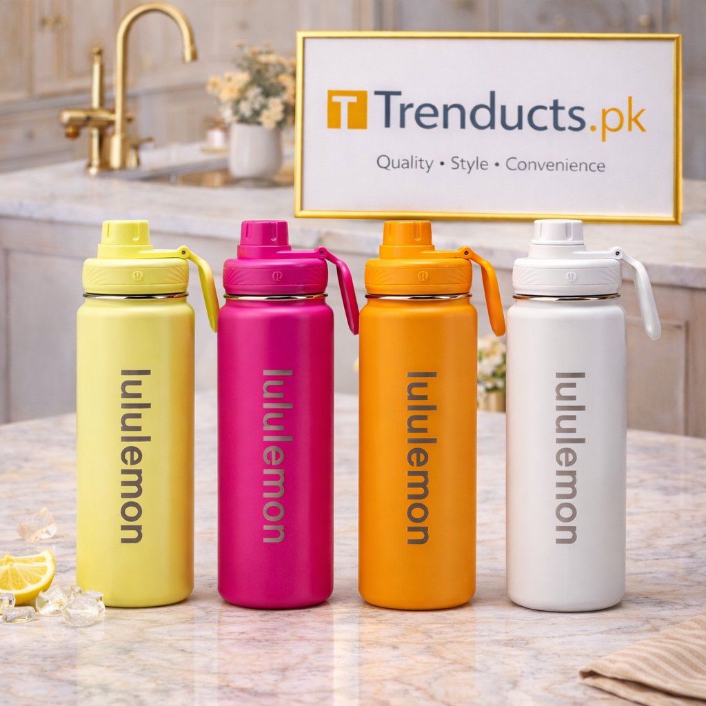 Lululemon Premium Insulated Water Bottle – Sleek Hydration Essential