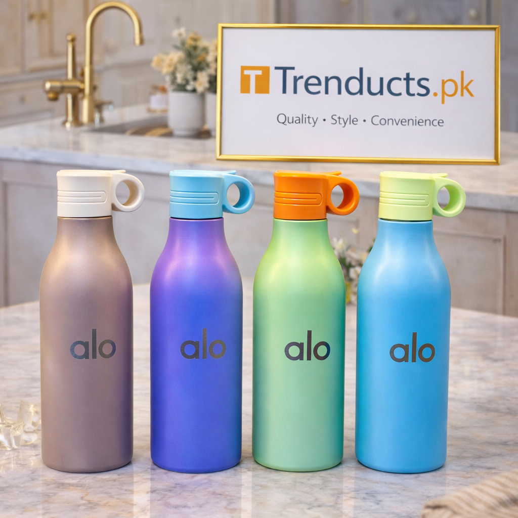 ALO Premium Insulated Water Bottle – High-Performance Hydration (Random Color)