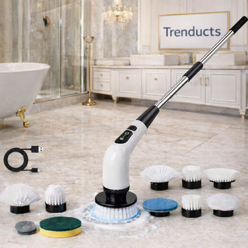 9-in-1 Multipurpose Electric Cleaning Brush – Cordless Deep Scrub