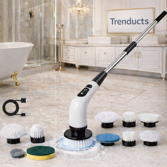 9-in-1 Multipurpose Electric Cleaning Brush – Cordless Deep Scrub