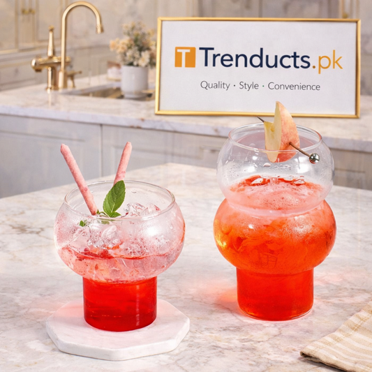 Premium Double-Walled Glassware – Insulated Ice Tea & Coffee Mugs