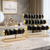 Premium Velvet Jewelry & Watch Display Stand – Tiered Bracelet Organizer (Random Color)