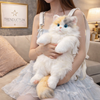 Super Realistic Plush Cat Backpack – Lifelike Stuffed Animal Travel Bag & Shoulder Caddy
