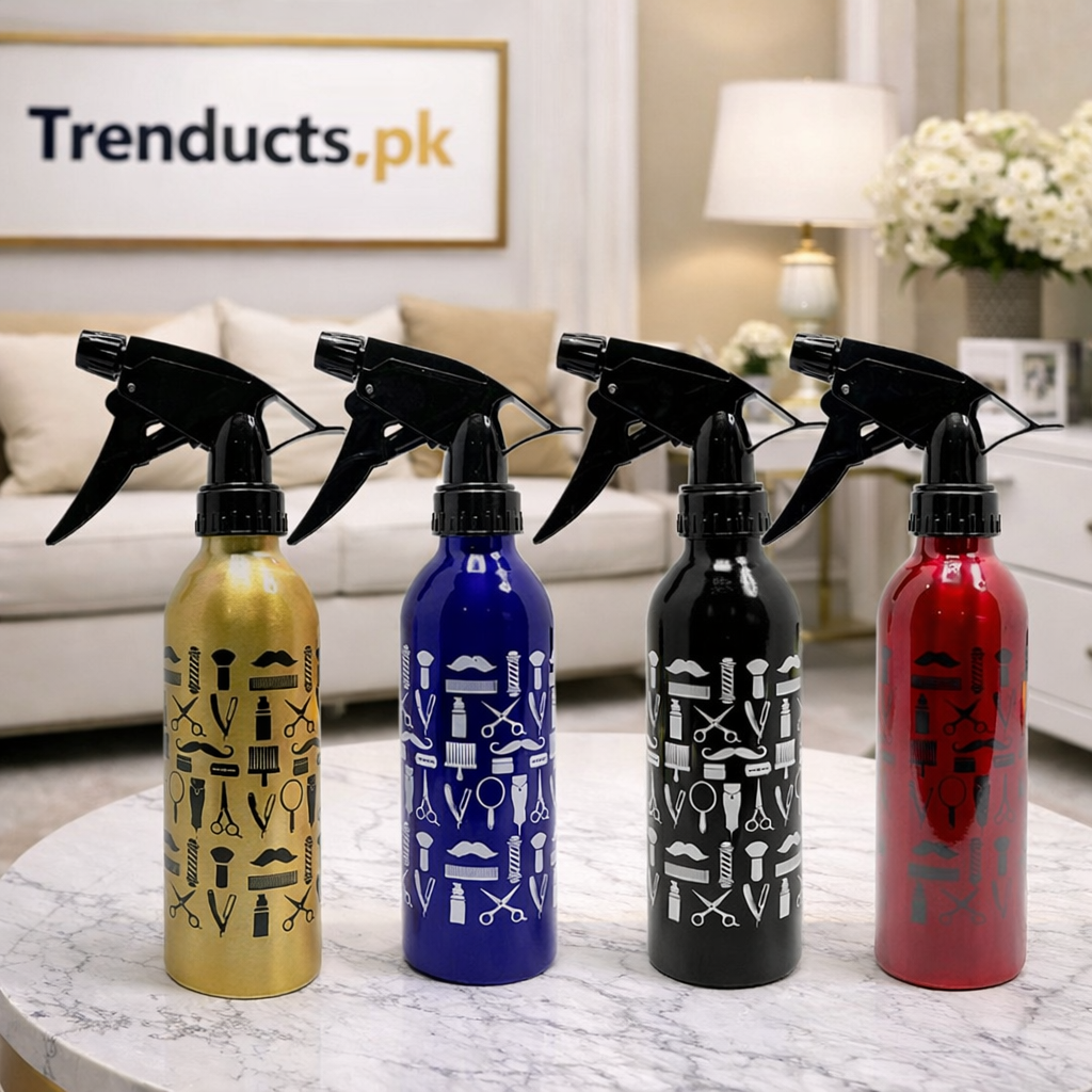 Premium Aluminum Metal Spray Bottle – Professional High-Pressure Continuous Mist Dispenser