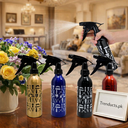 Premium Aluminum Metal Spray Bottle – Professional High-Pressure Continuous Mist Dispenser