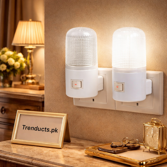 Energy-Efficient LED Night Light – Soft Glow Wall Plug-In