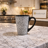 Premium 4-Piece Textured Ceramic Mug Set – Modern Nordic Coffee & Tea Cup Collection