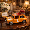 Orange Adventure Car-Shaped Tissue Box & Showpiece