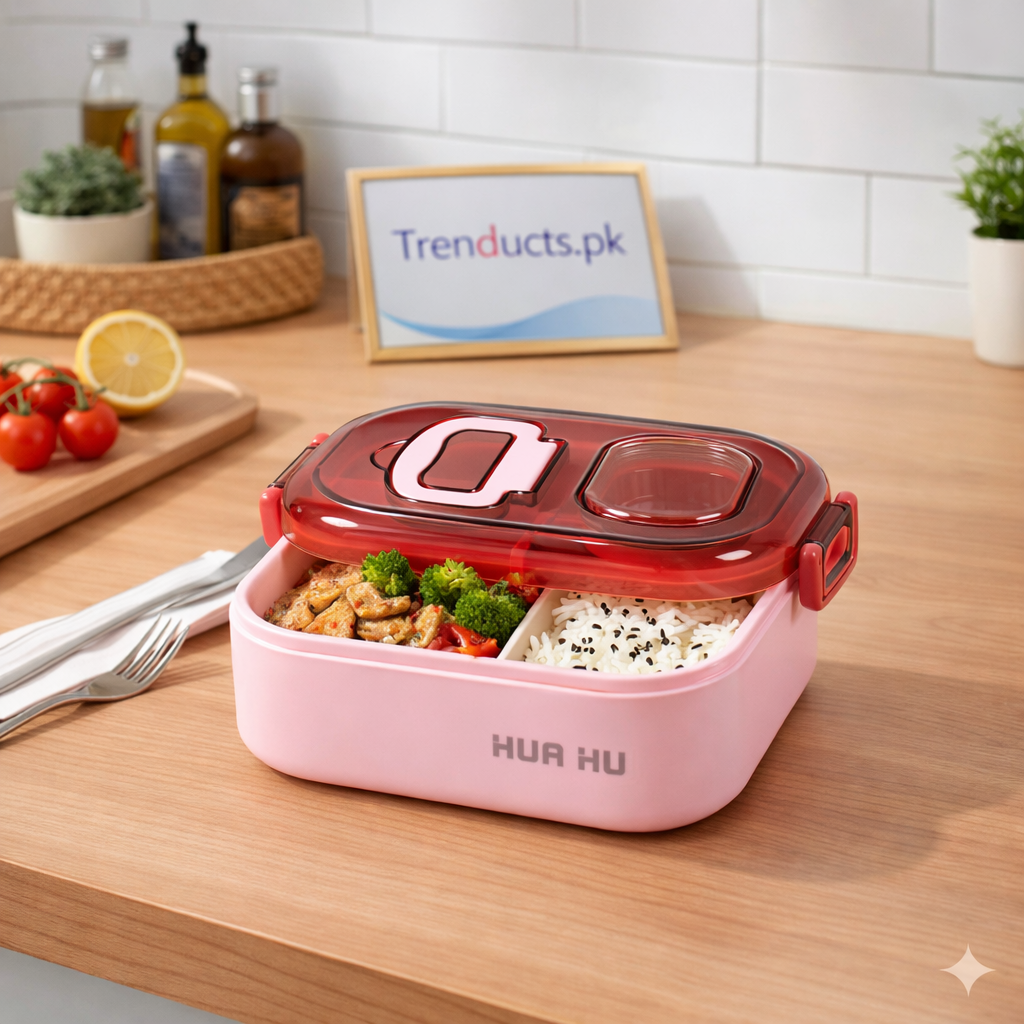 950ml Single Layer Lunch Box - Leakproof Food Container