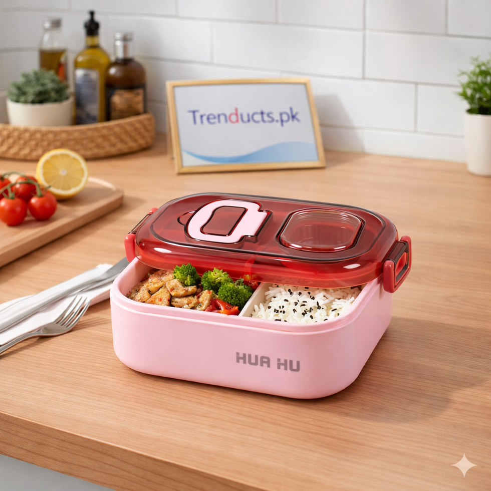 950ml Single Layer Lunch Box - Leakproof Food Container