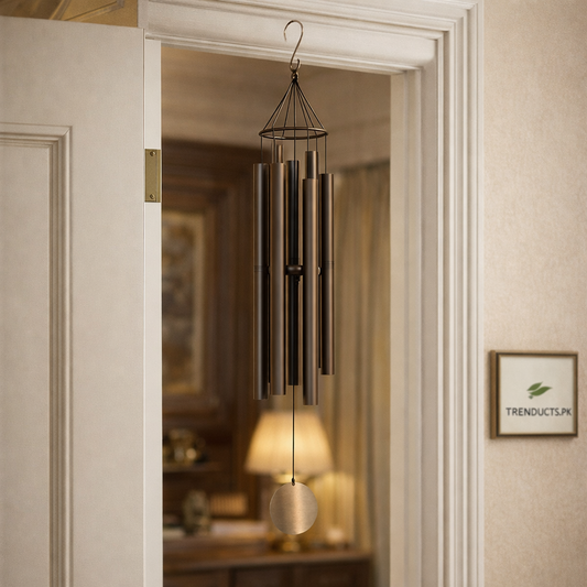 Whispers of the Zenith & Tubular Bronze Wind Chime Decor
