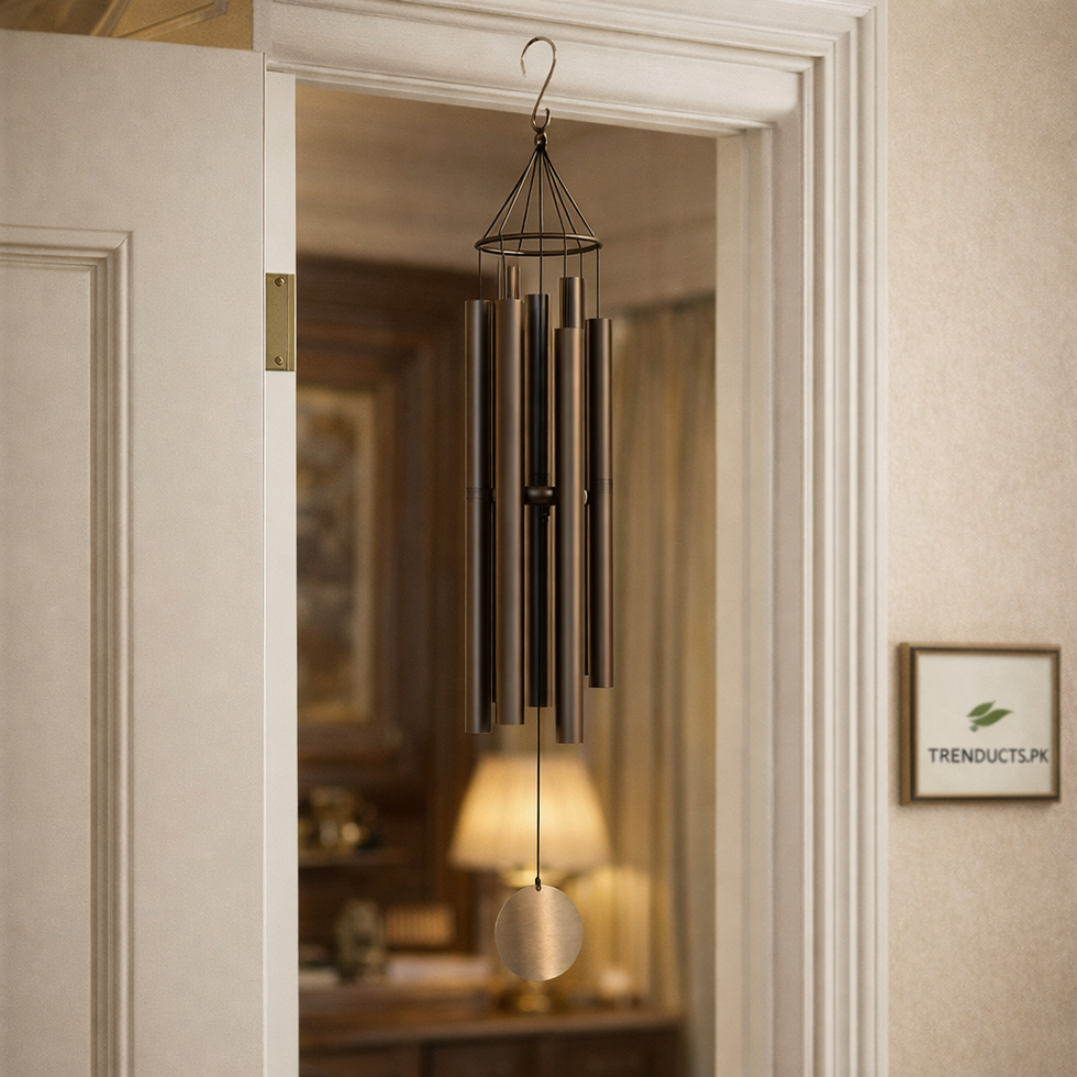 Whispers of the Zenith & Tubular Bronze Wind Chime Decor