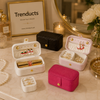 Mini Portable Travel Jewelry Box & Organizer