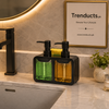 4-in-1 Multi-Functional Kitchen Sink Organizer & Dual Dispenser