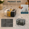 Multi-Compartment Airtight Acrylic Spice & Seasoning Organizer