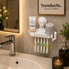 3-in-1 All-in-One Bathroom Organizer – Powerful Suction Cup Mount