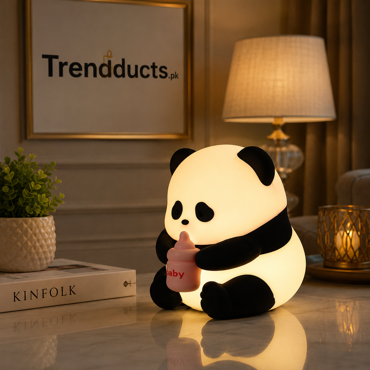 Cuddly Panda "Baby Feeder" Silicone LED Night Light