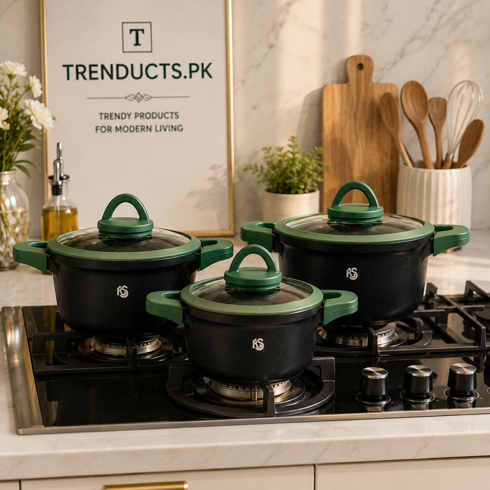 Kitchen Star "Venus" Die-Cast Granite Cooking Pots