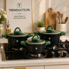 Kitchen Star "Venus" Die-Cast Granite Cooking Pots
