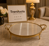 Royal Golden Acrylic Vanity & Serving Tray