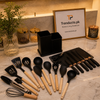 19Pcs Silicone Kitchen Utensils Set for Cooking and Baking