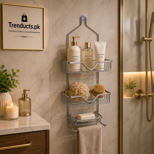 Hold Over-the-Shower Hanging Caddy