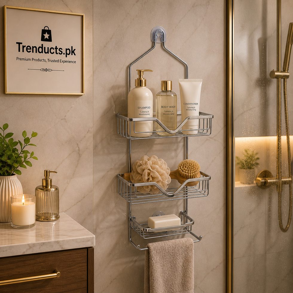 Hold Over-the-Shower Hanging Caddy
