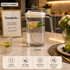 Shatter proof Acrylic Beverage Pitcher with Removable Lid