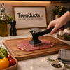 Heavy-Duty Dual-Sided Stainless Steel Meat Tenderizer Mallet