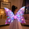 MagicFlutter Electric Light-Up Moving Fairy & Butterfly Wings