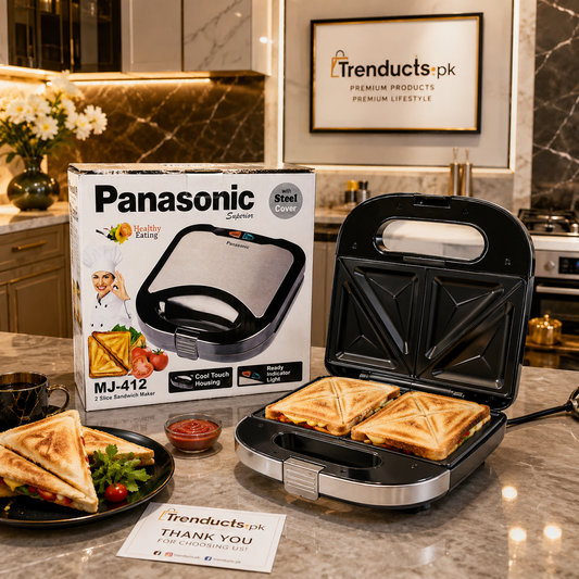 SizzlePress Dual-Slot Automatic Sandwich Maker & Toaster (Random Model)