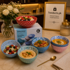Danny Home Porcelain All-Purpose Bowl Set (6 Pieces)