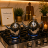 odern Mirror-Finish Stainless Steel Teapot
