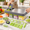Manual Vegetable Chopper & Mandoline Slicer
