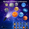 USB Planet Projection Lamp | 10-Lens Starry Sky Night Light & Ceiling Atmosphere Projector