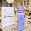 Leak-Proof & Insulated Artistic Pastel Vacuum Sipper