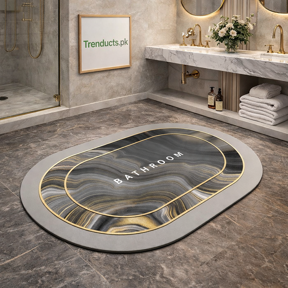 Premium Quick-Dry Anti-Slip Bathroom Mat – Super Absorbent Magic Floor Rug