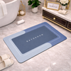 Square Bath & Kitchen Mat – Super Absorbent Quick-Dry Anti-Slip Floor Rug