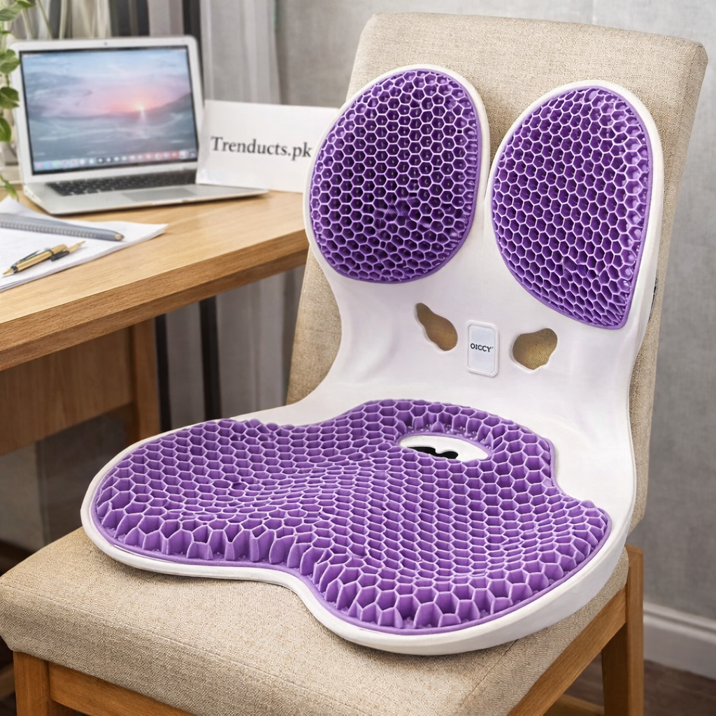 Integrated Ergonomic Decompression Seat Cushion