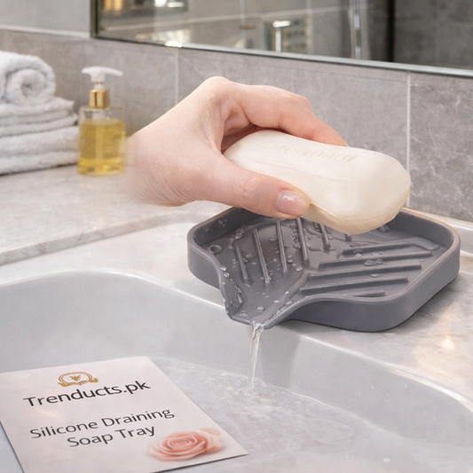 Drain Pro-Silicone Draining Soap Tray