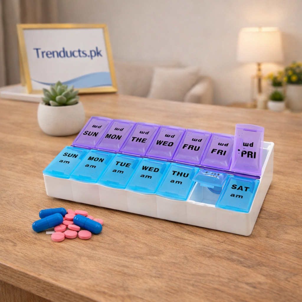 Premium Modular Medicine Storage Tray - Pharmacy-Grade Organizer