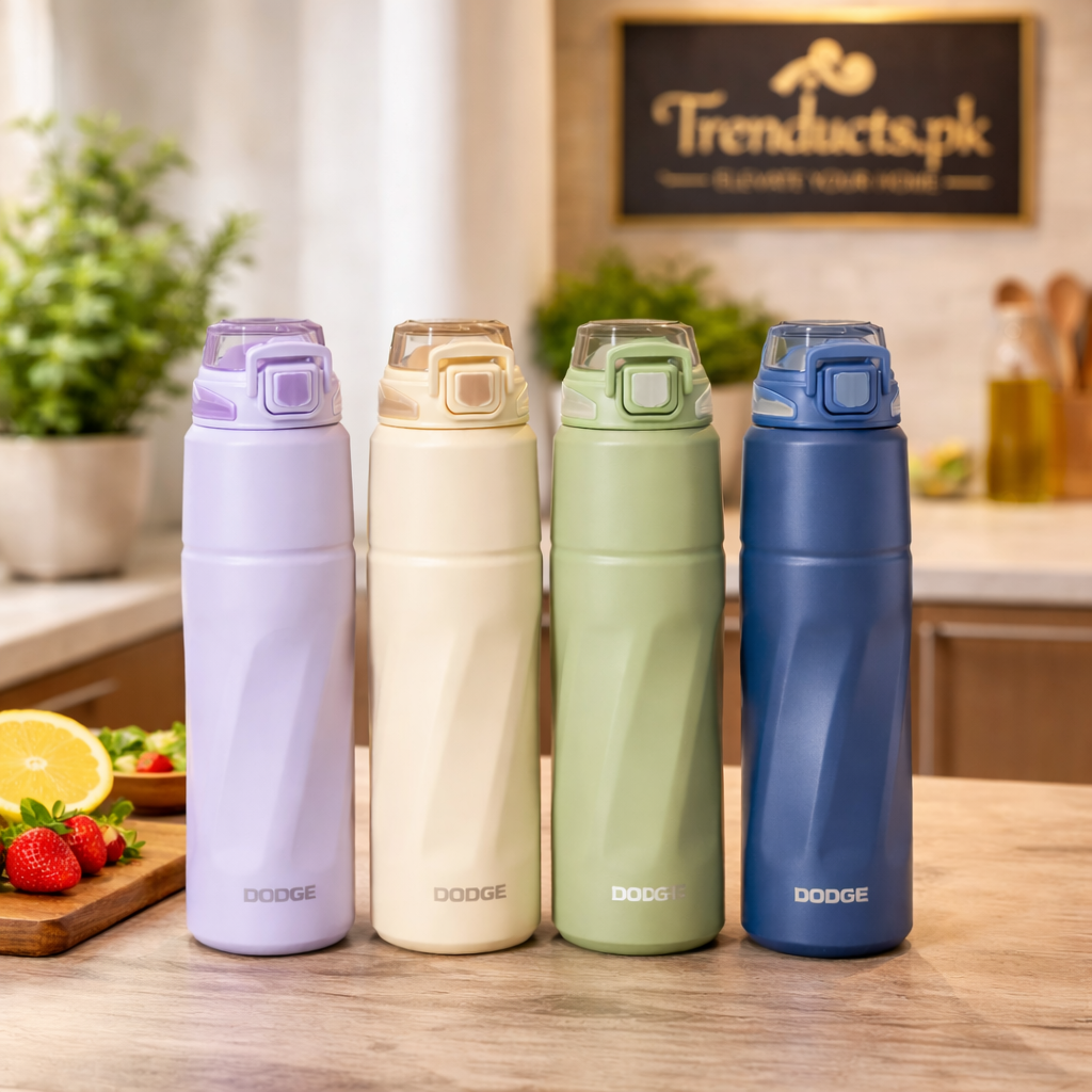 Dodge 820ml Thermos - Insulated Bottle (Random color)