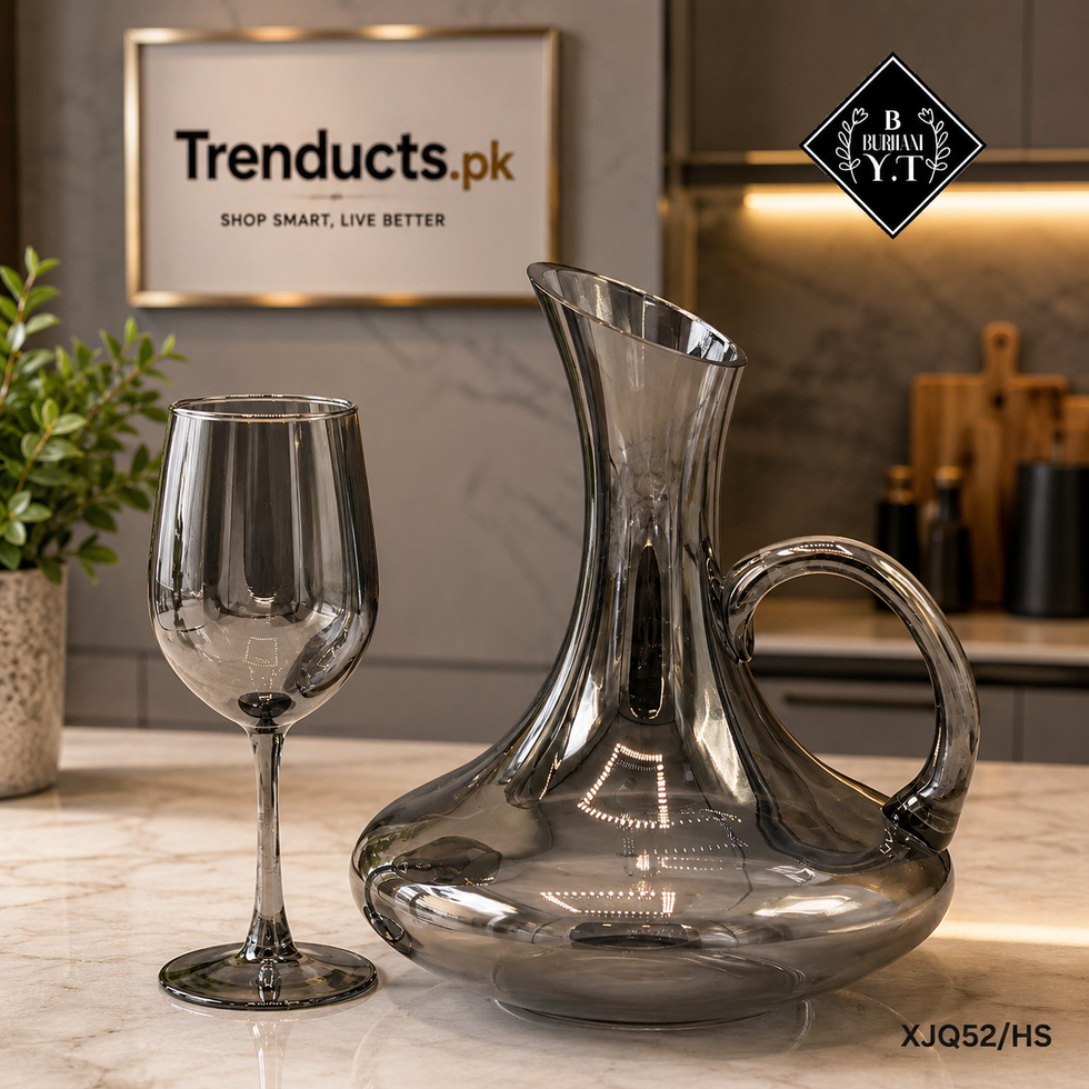ECHOU Premium Imported Glass Water & Beverage Set