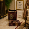Luxurious Royal Dustbin & Tissue Box Set (2-Piece)