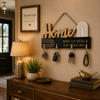 Elegant Wooden Wall-Mounted Key Organizer Collection