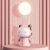 Cute Cartoon LED Kids Desk Lamp – Rechargeable Eye-Care Study Light
