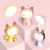 Cute Cartoon LED Kids Desk Lamp – Rechargeable Eye-Care Study Light
