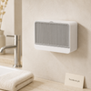 Wall-Mounted Soap Dish Holder with Lid – Double Grid Drain Box, Punch-Free